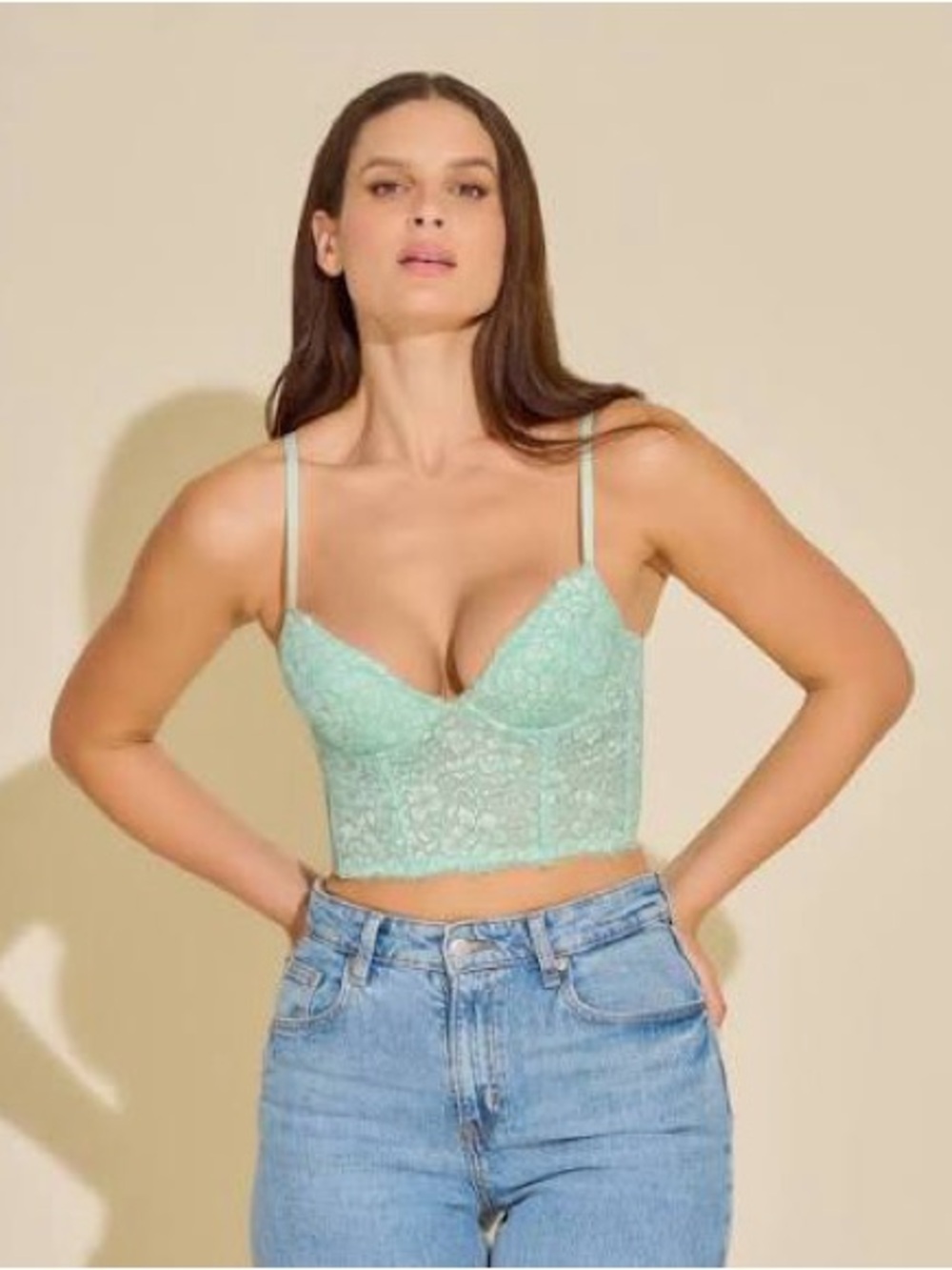 Cosabella Pret a Porter Bustier - Verde Umbria 36F
